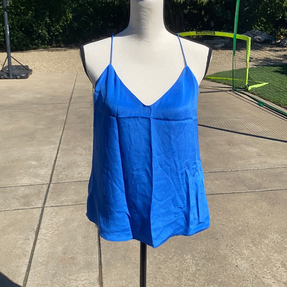 J.Crew Silk Racerback Tank